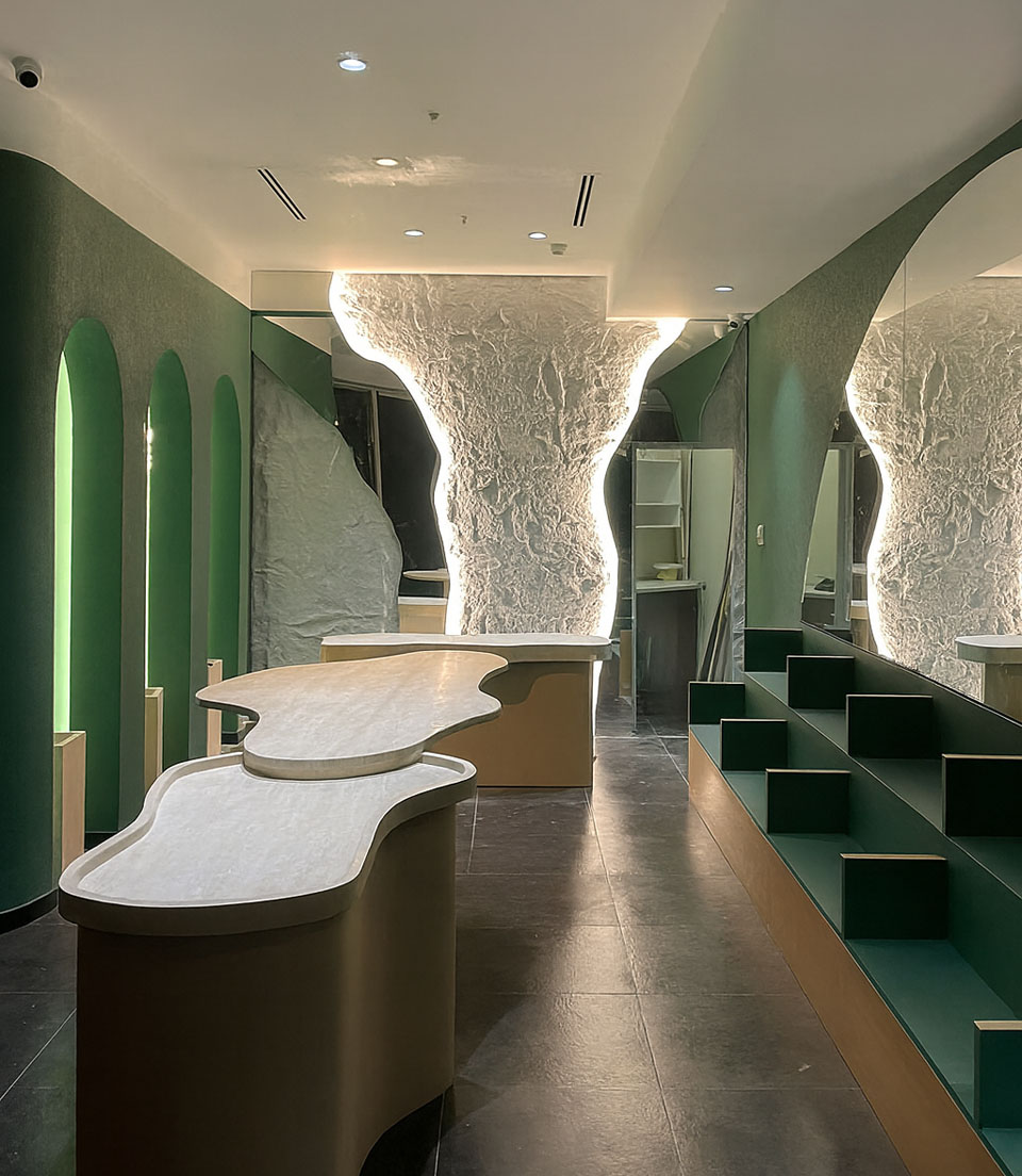 Innenausbau mit Designfokus